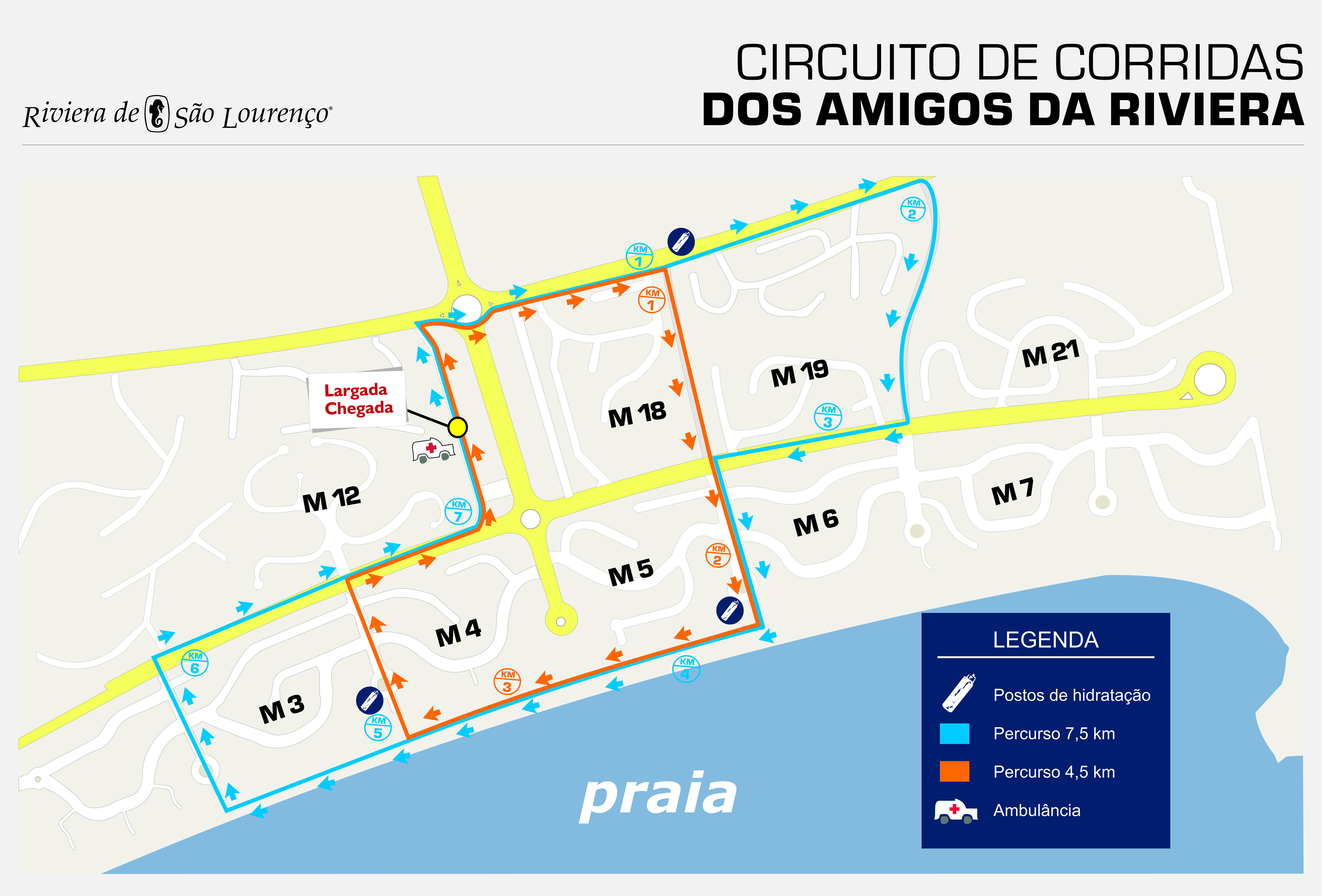 7ª Etapa do Circuito de Corridas da Riviera 3 84DD7AB2 7C53 49C5 AADB 0B6DACB9FCFC mapa percurso 7 km