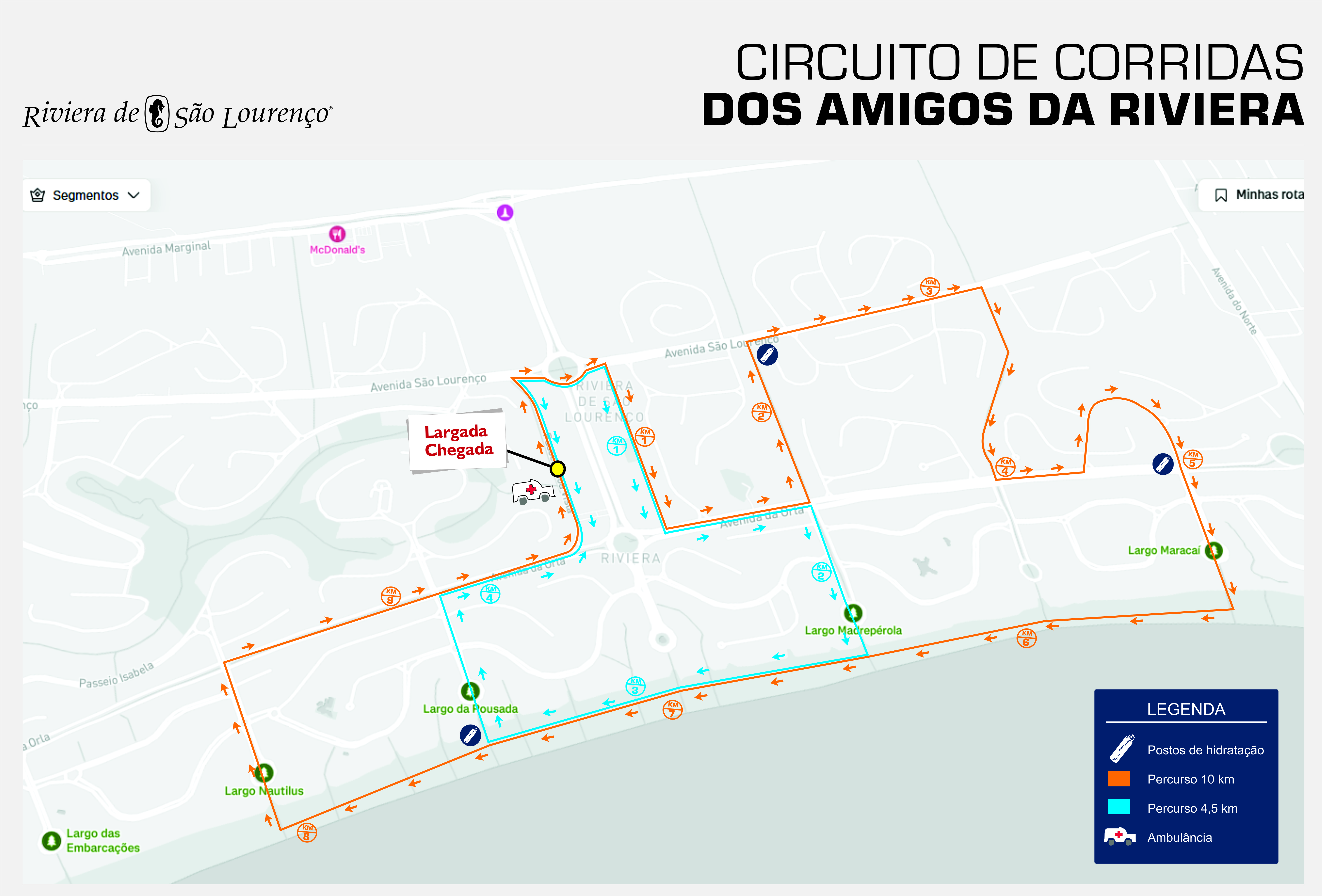 5ª Etapa do Circuito de Corridas da Riviera - Tour 2026 1 A6B29086 B347 4E21 B7F7 1BC90137C2CA percurso corrida 10 km 2026